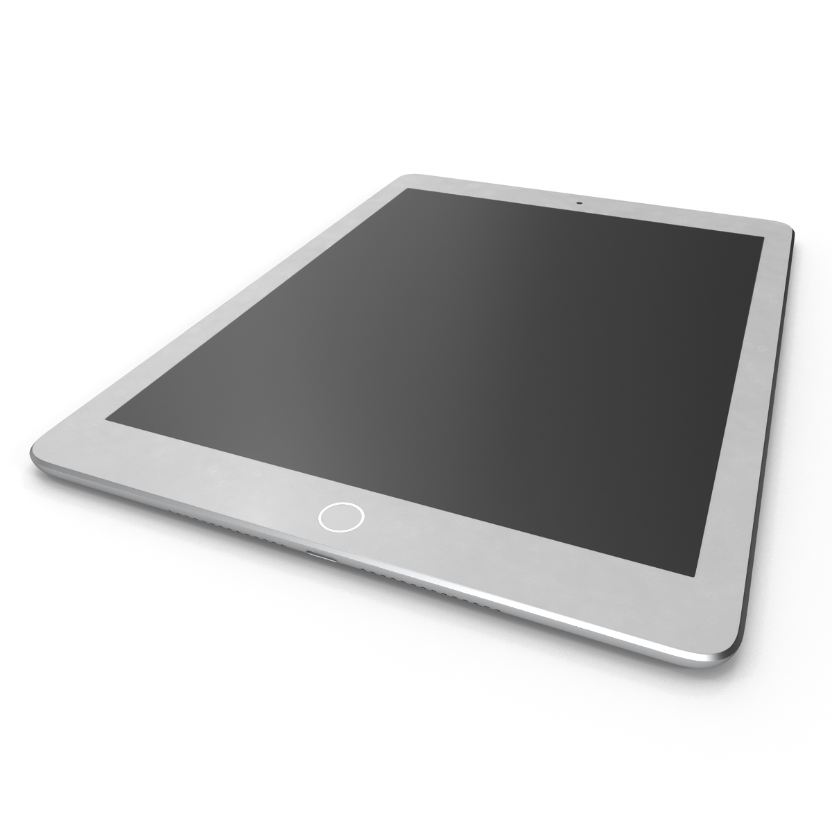 iPad Air 2 Silver 3D