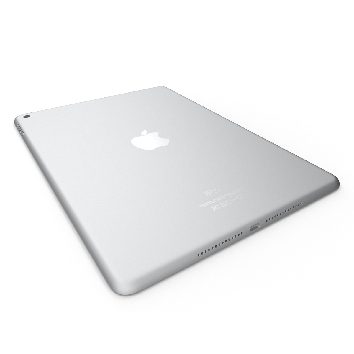 iPad Air 2 Silver 3D