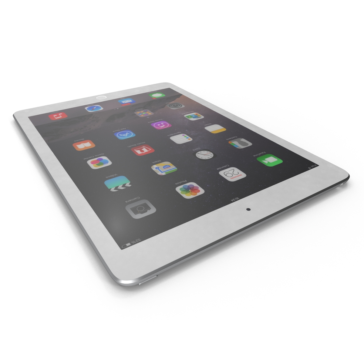 iPad Air 2 Silver 2 3D model