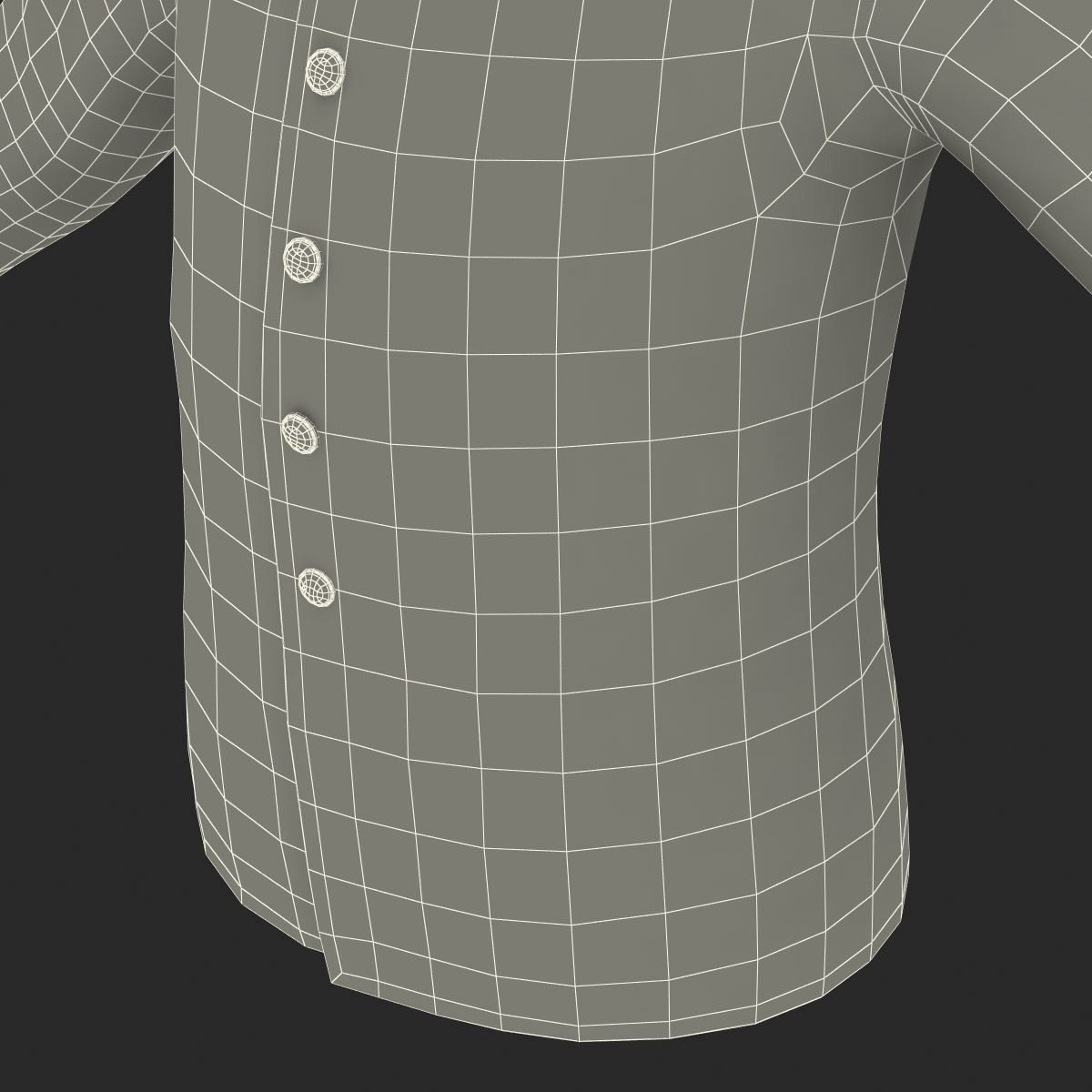 3D model Medieval Royal Shirt