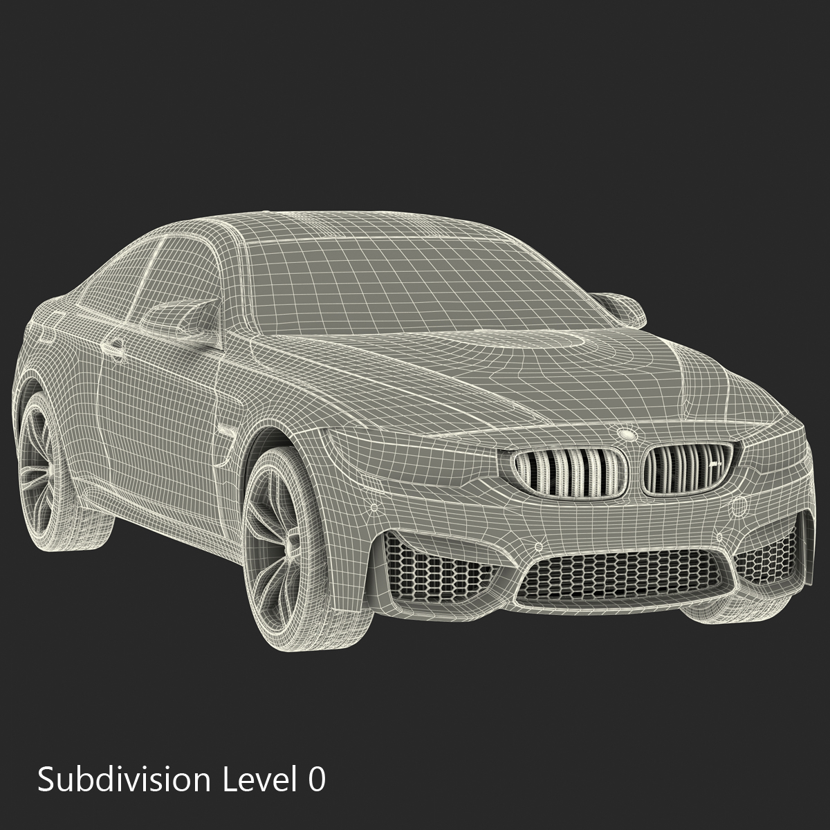 BMW M4 Coupe 2015 3D