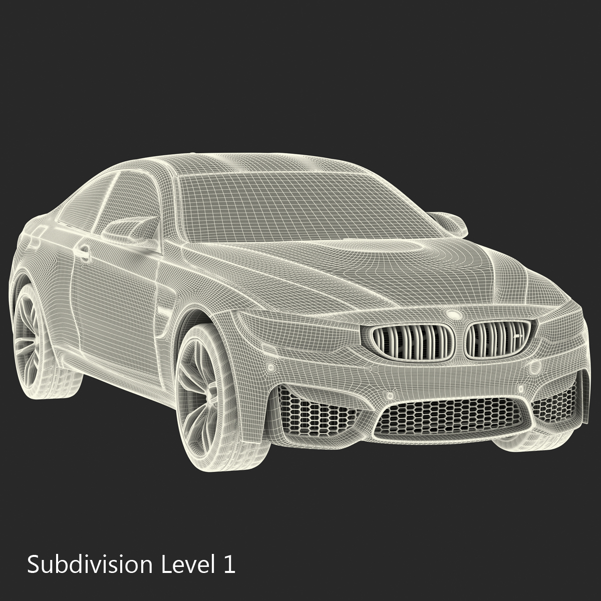 BMW M4 Coupe 2015 3D