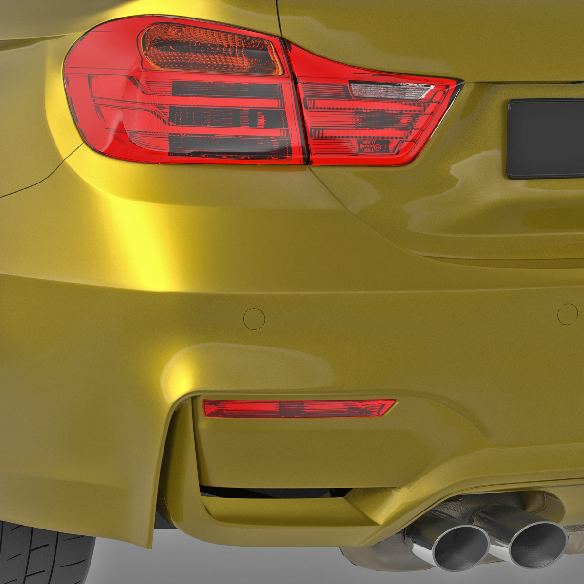 BMW M4 Coupe 2015 3D