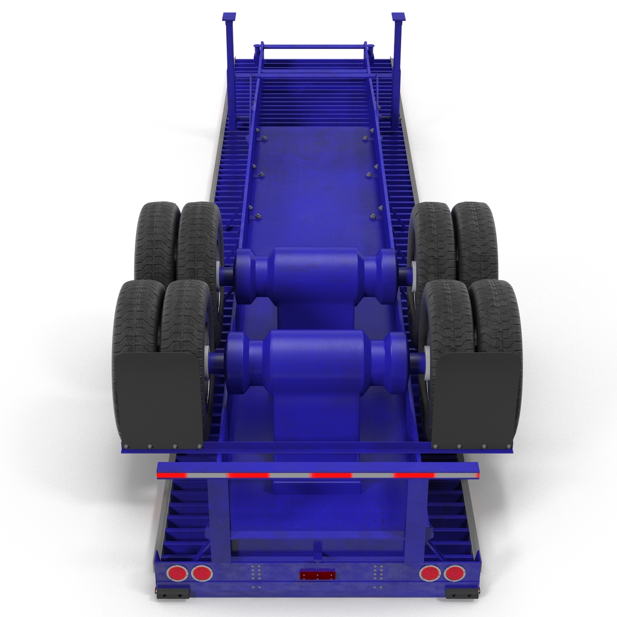 3D Flatbed Trailer Generic model