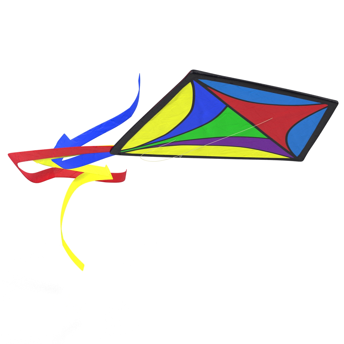 3D model Kite 2