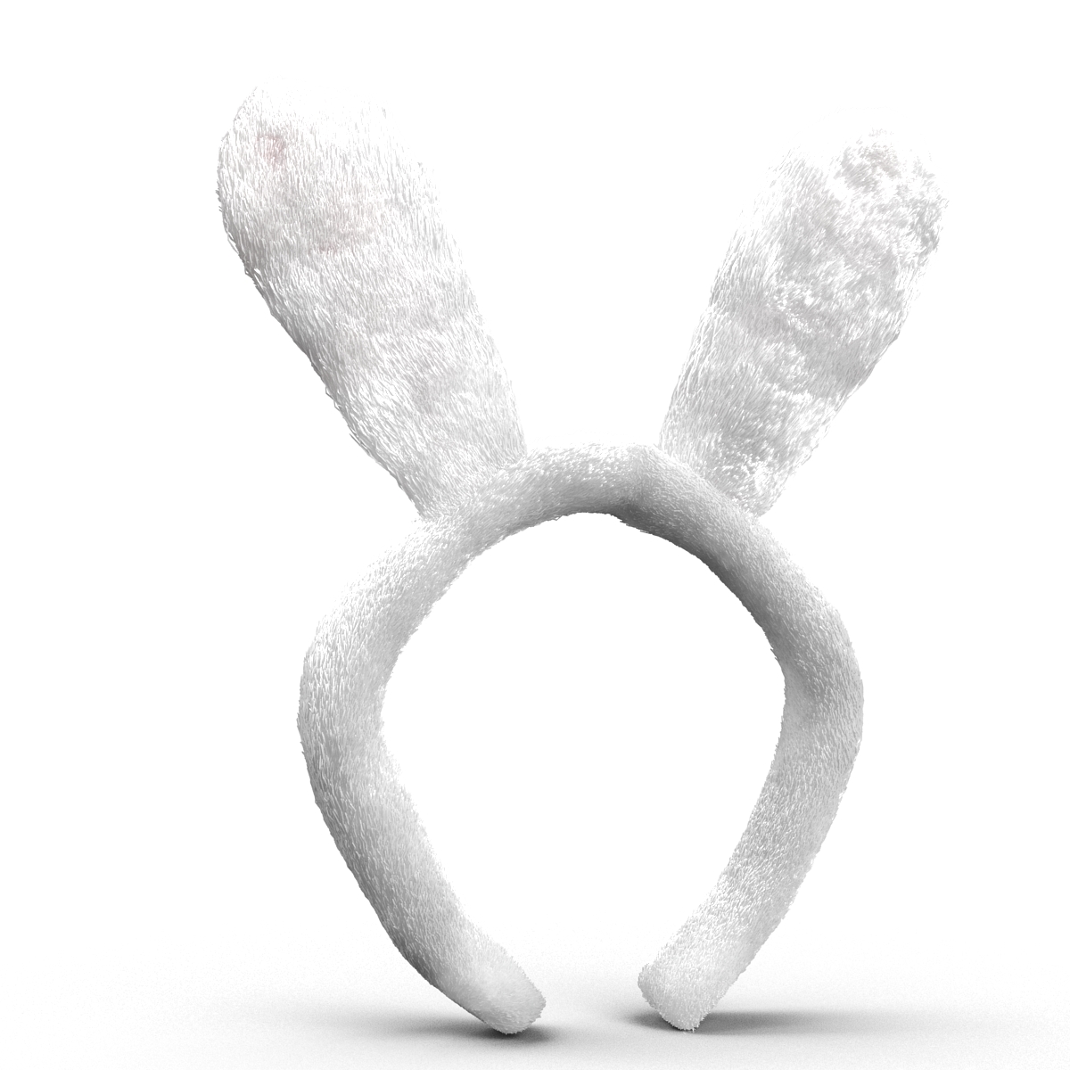 Bunny Ears with Fur 3D model