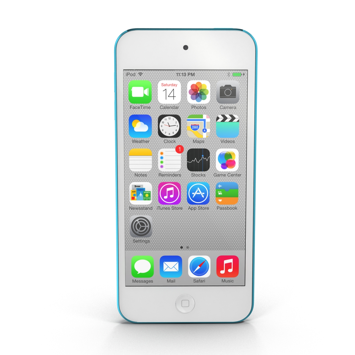 3D model iPod Touch Blue