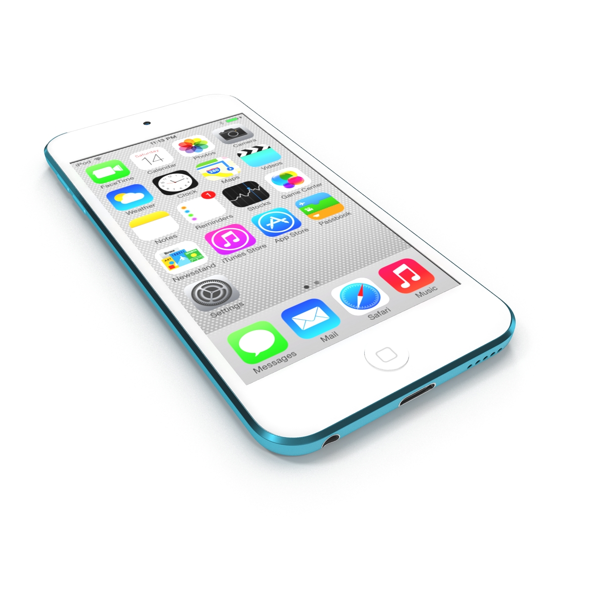 3D model iPod Touch Blue