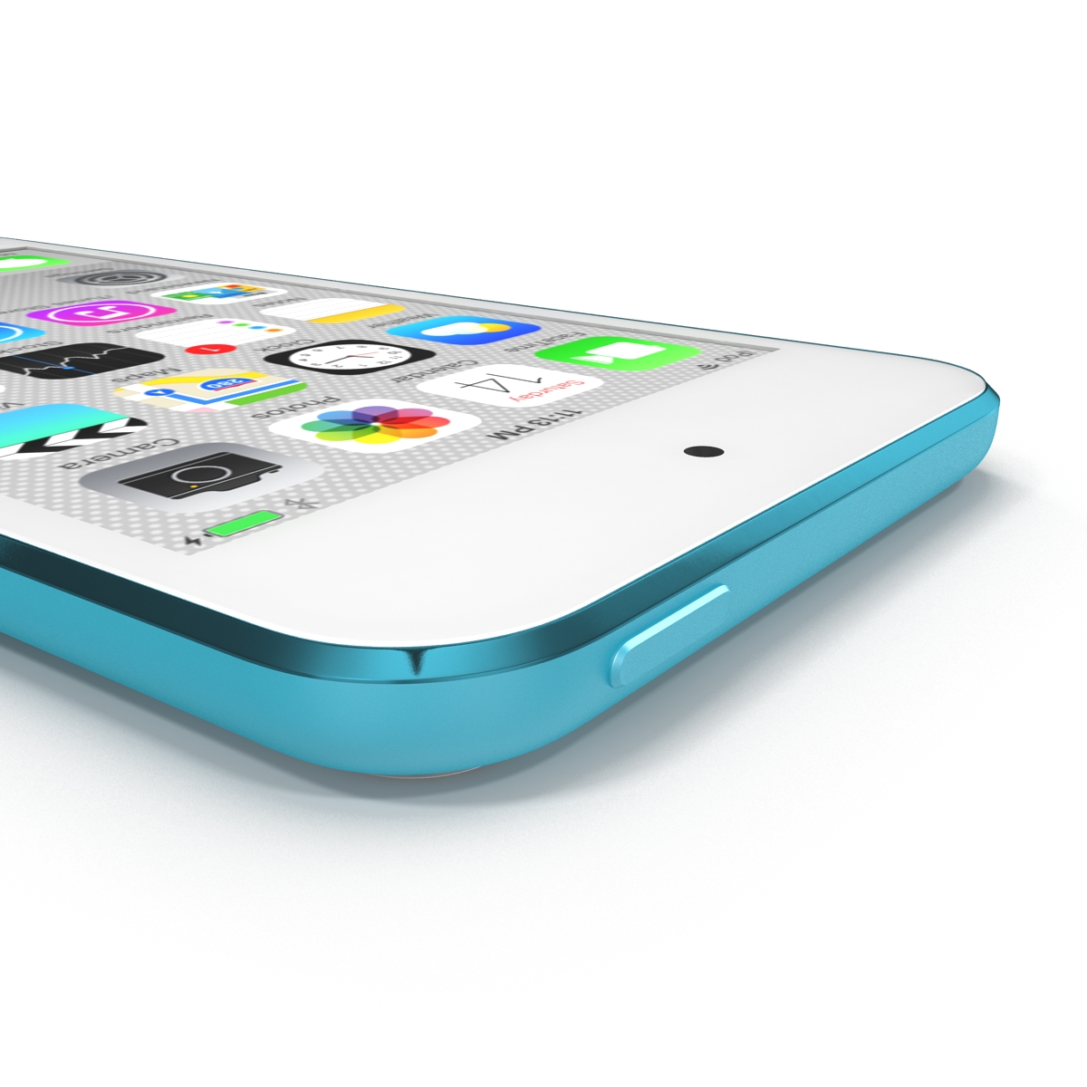 3D model iPod Touch Blue