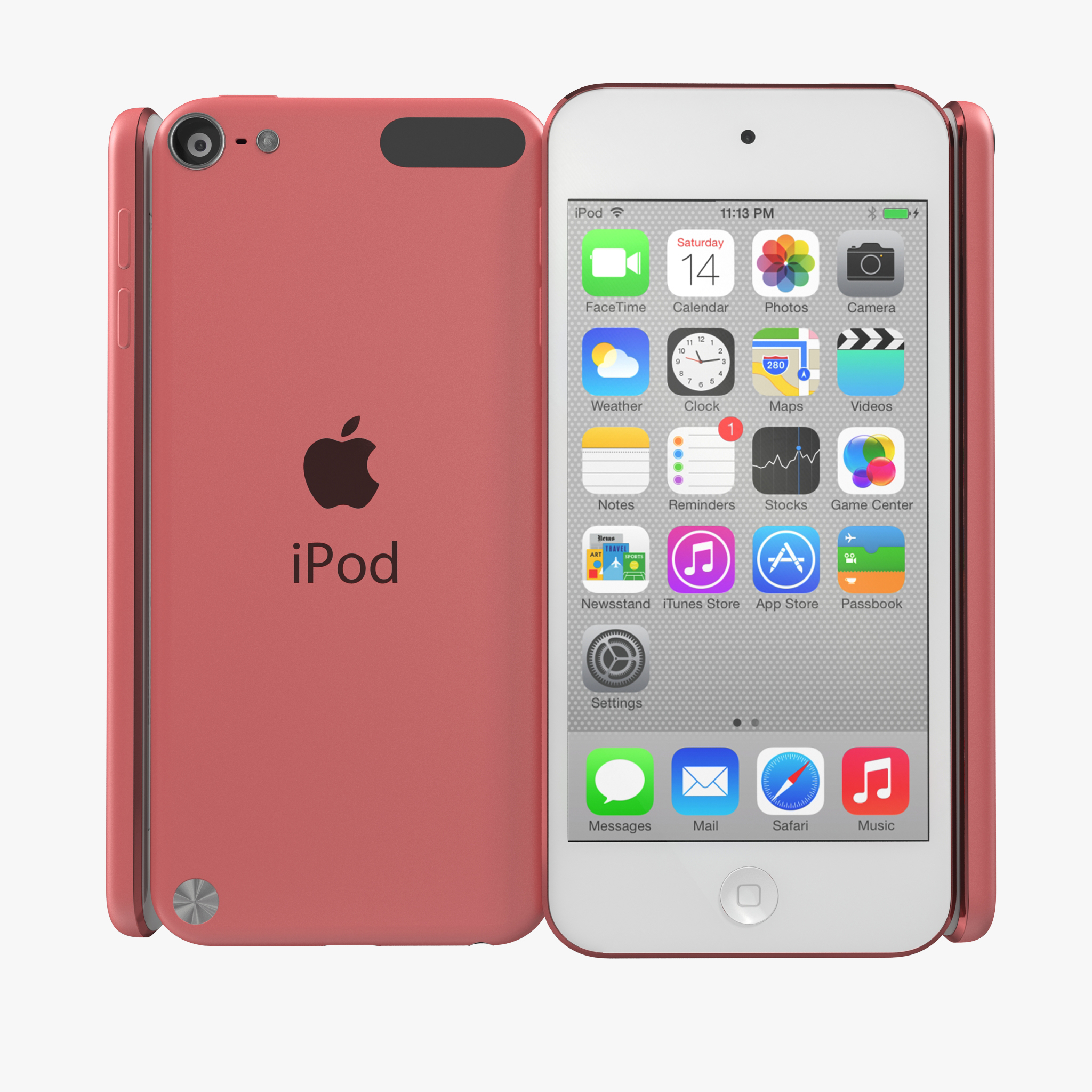 3D model iPod Touch Pink