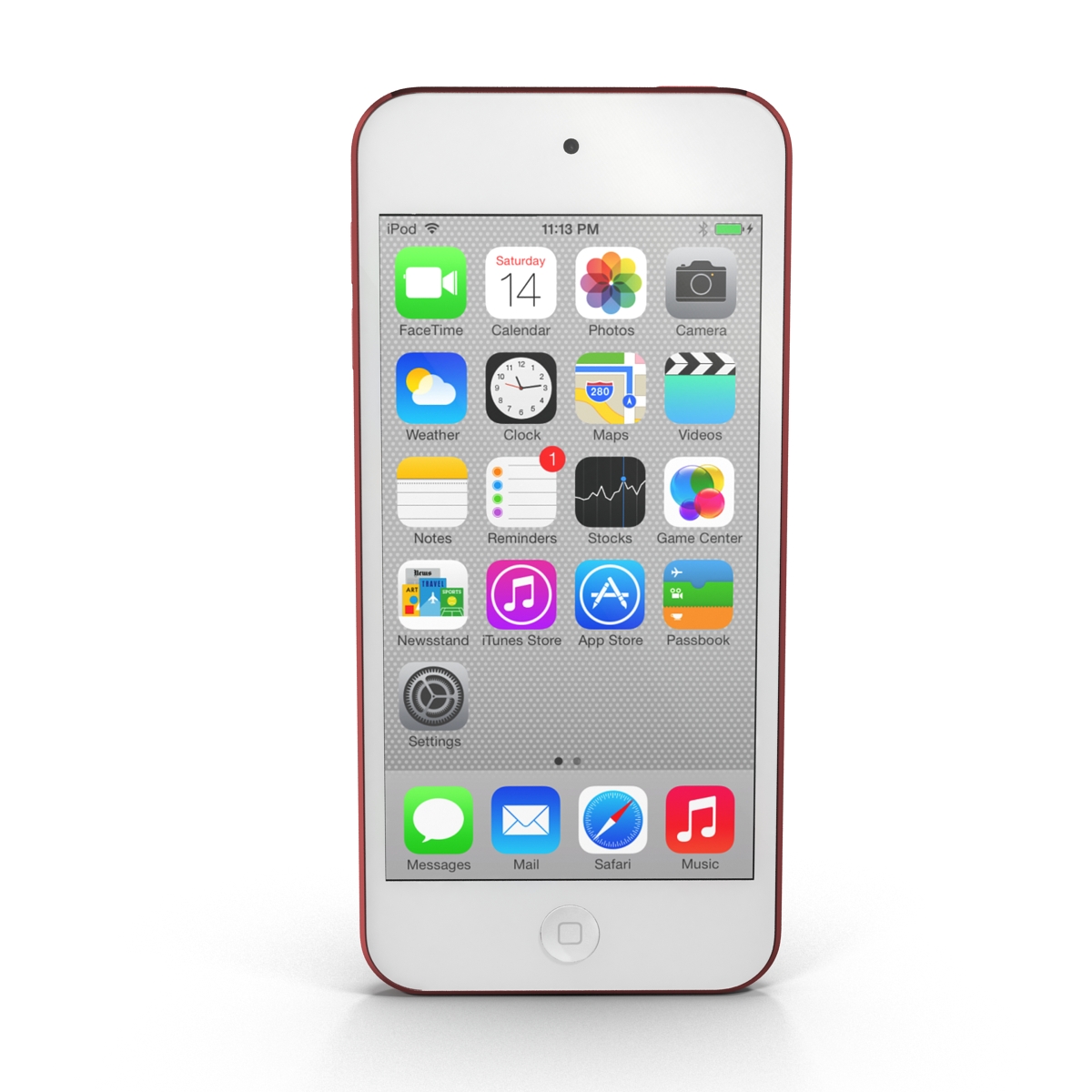 iPod Touch Red 3D model