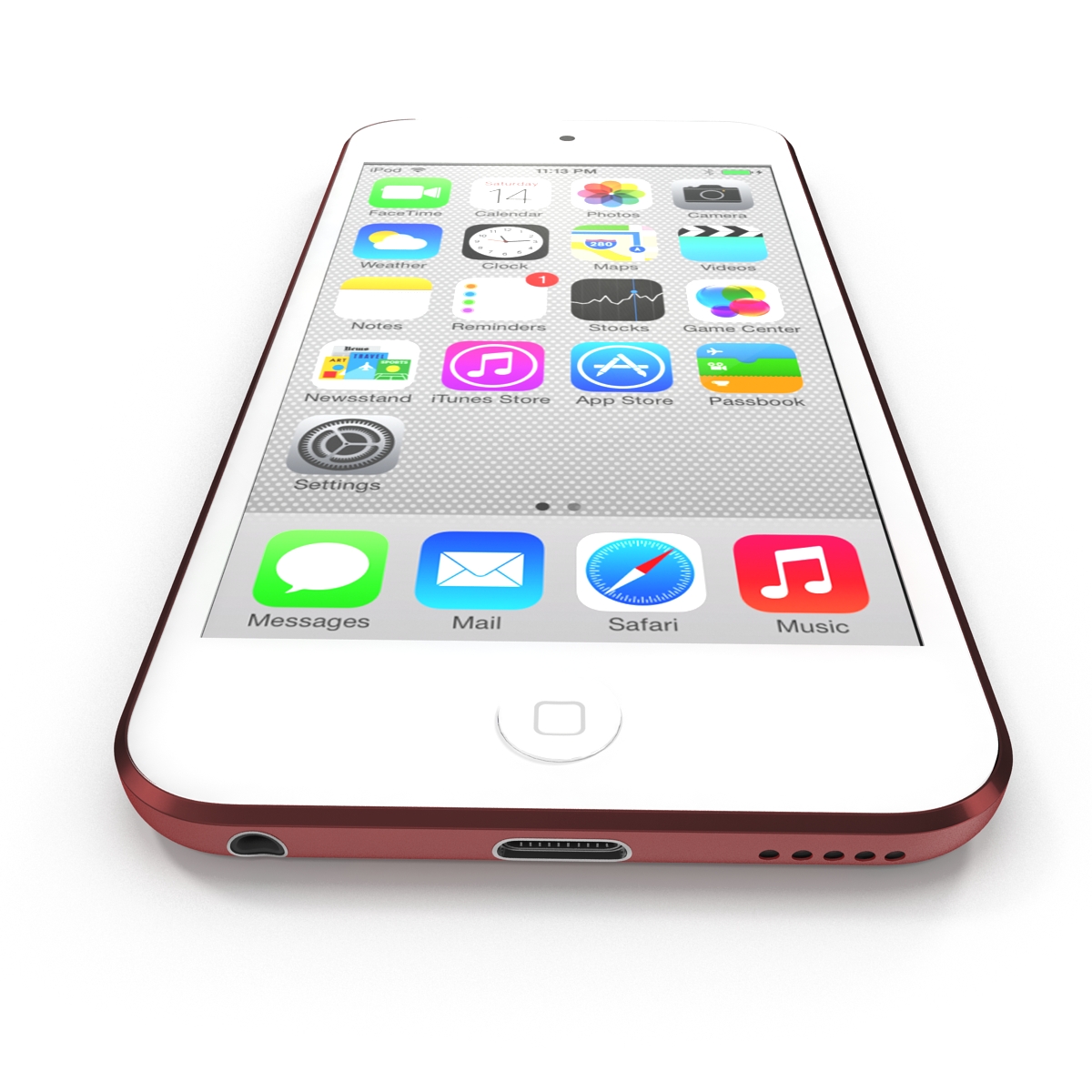 iPod Touch Red 3D model