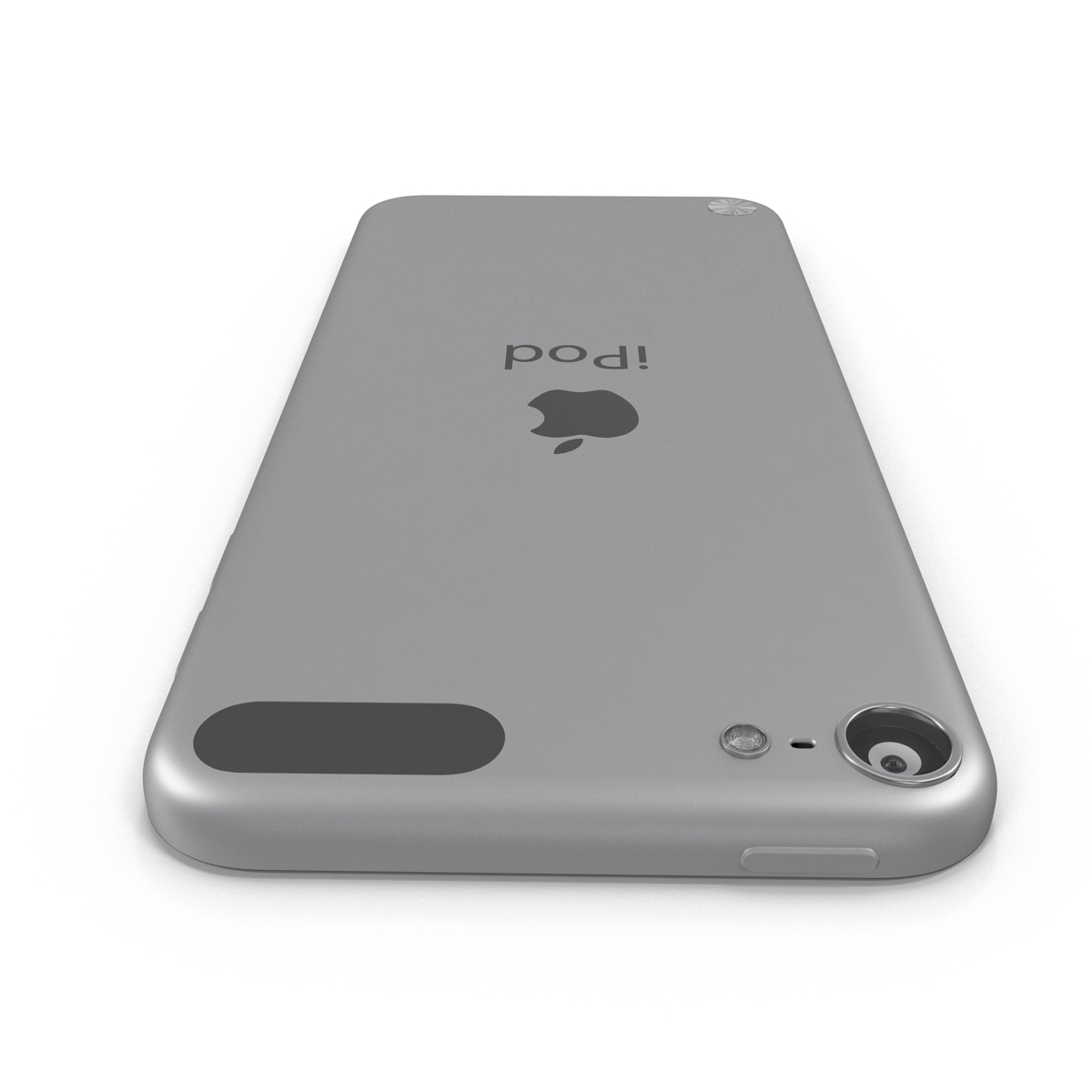 iPod Touch Silver 3D