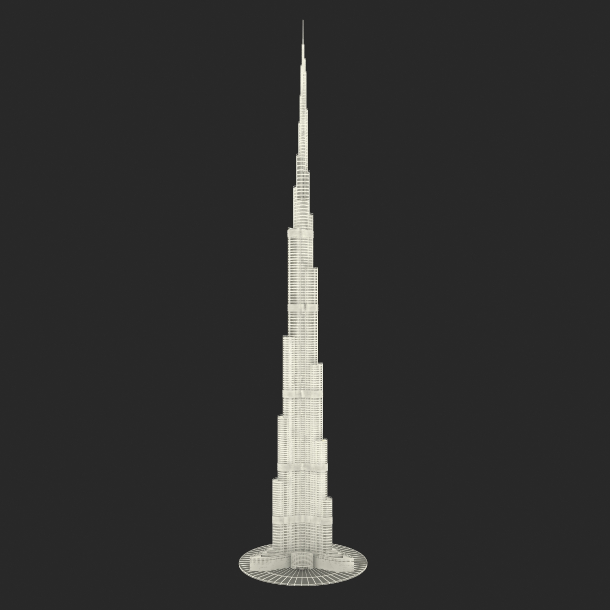 Burj Khalifa 3D