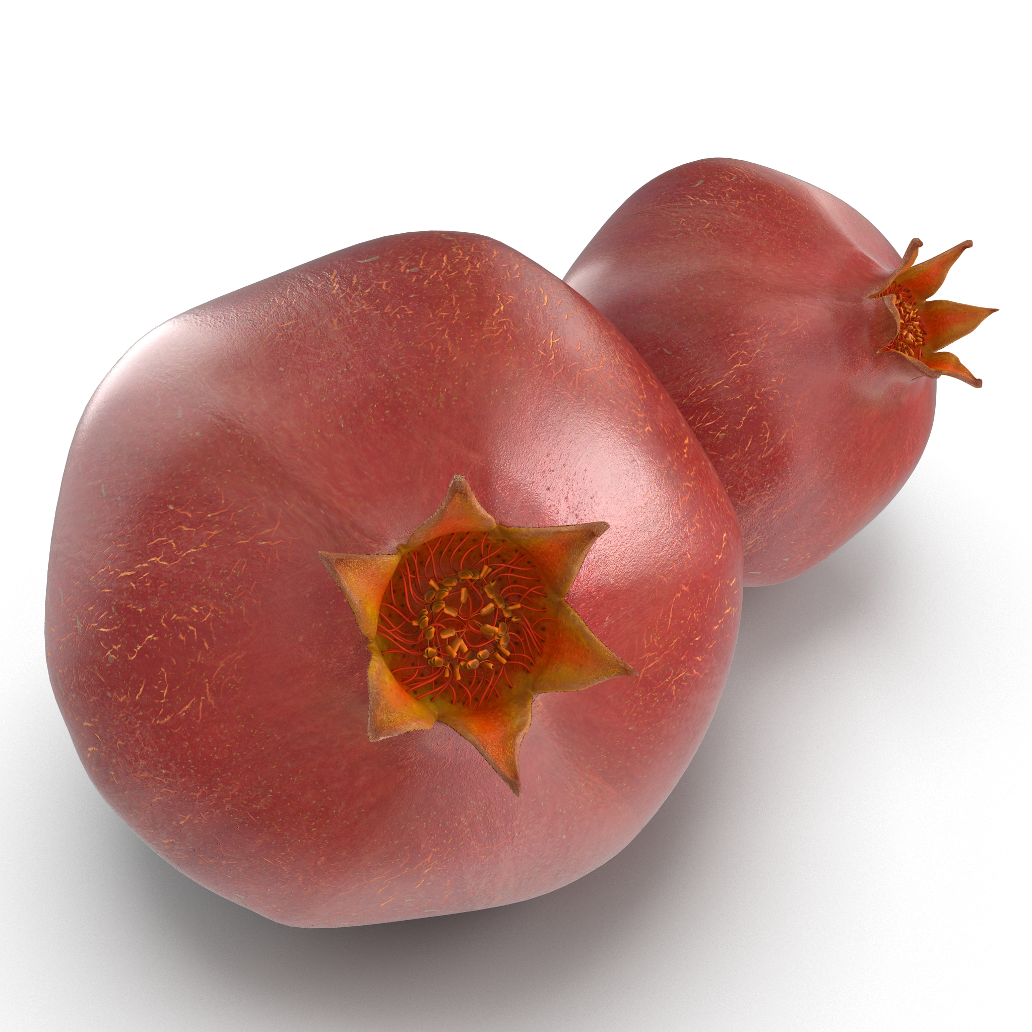 3D Pomegranate 3 model