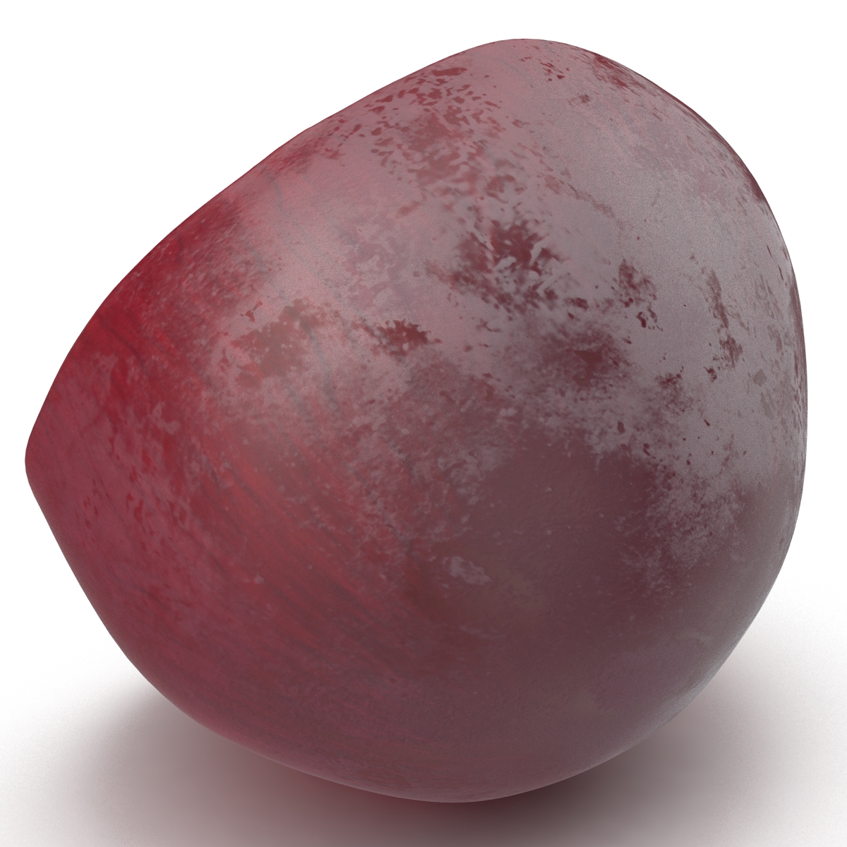 3D model Red Grape Cross Section 2