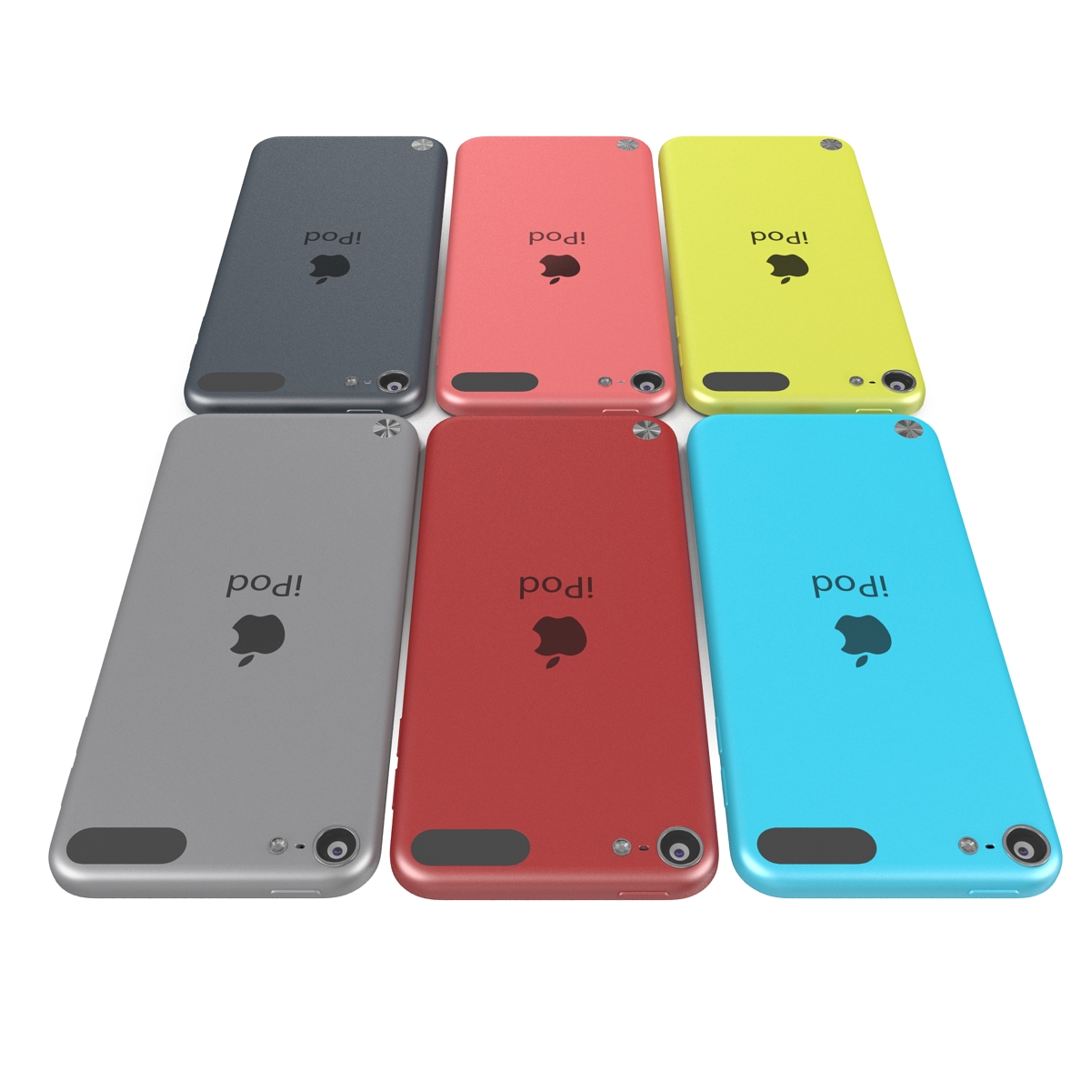 iPod Touch Set 3D model