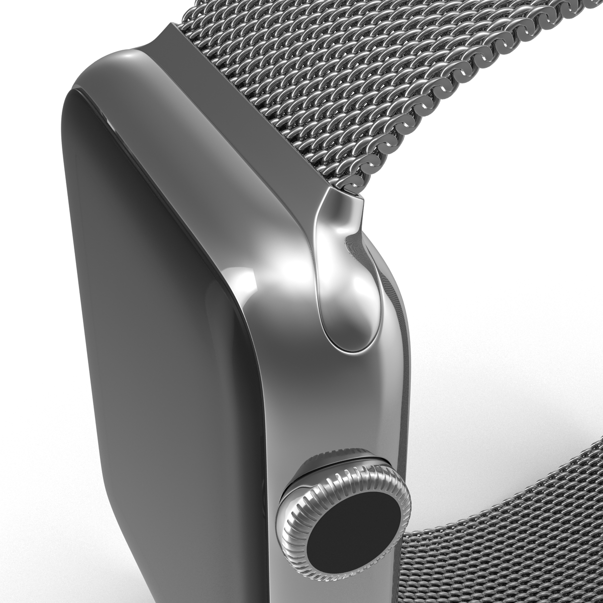 3D model Apple Watch Milanese Loop