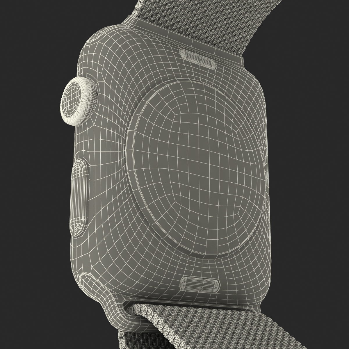 3D model Apple Watch Milanese Loop