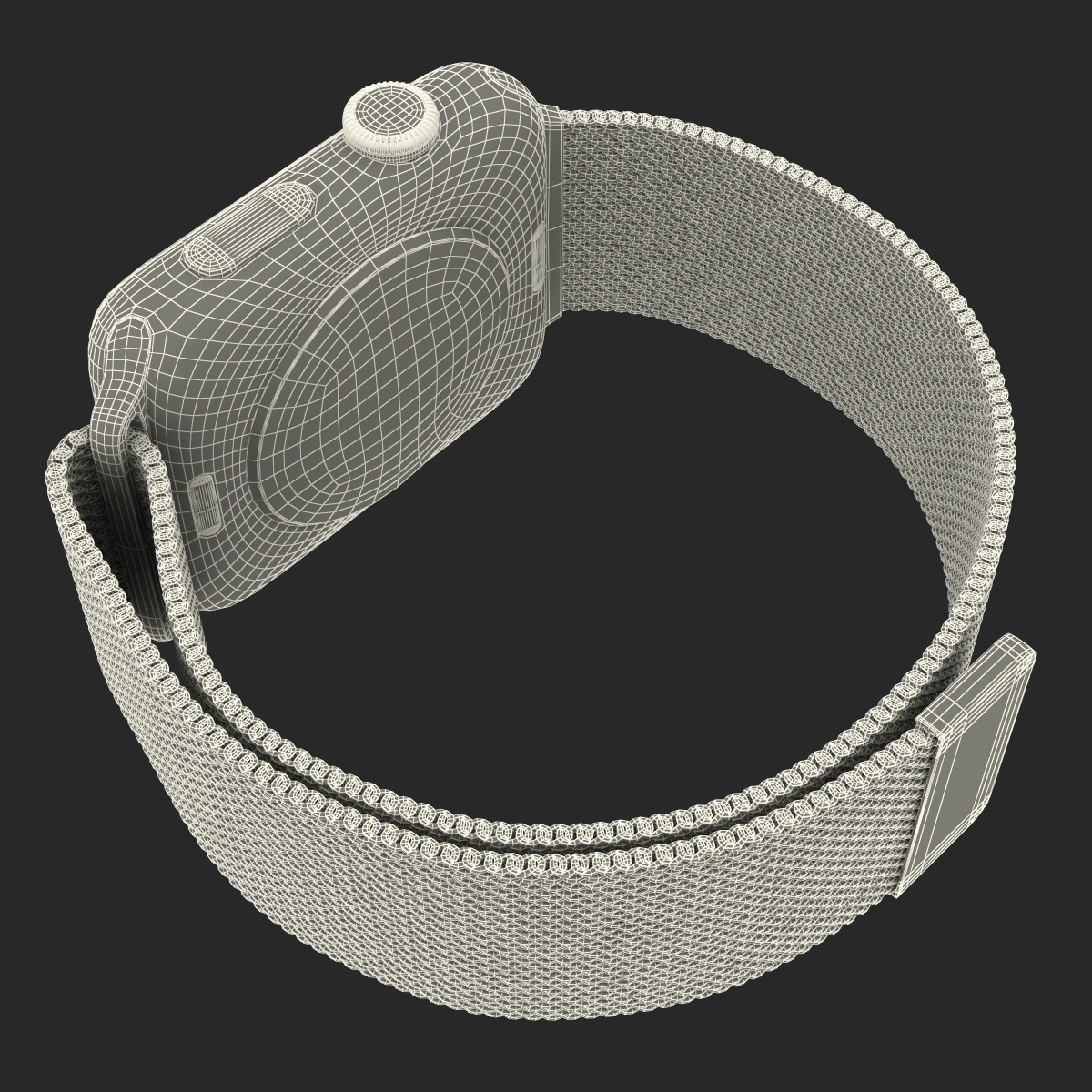 3D model Apple Watch Milanese Loop