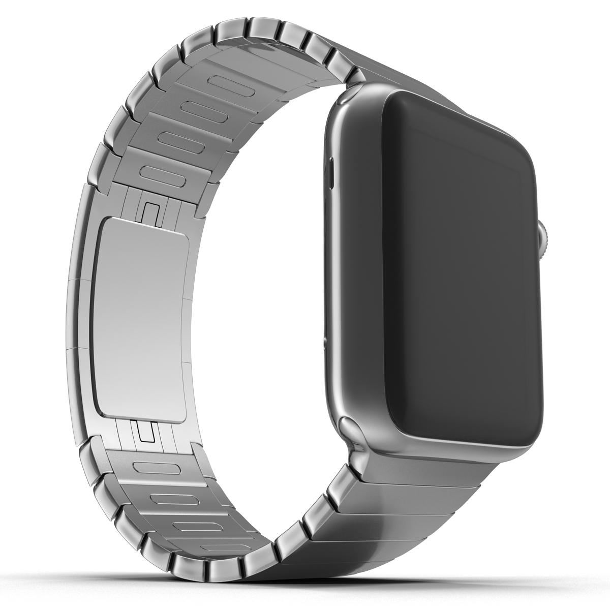 3D Apple Watch Link Bracelet Dark Space