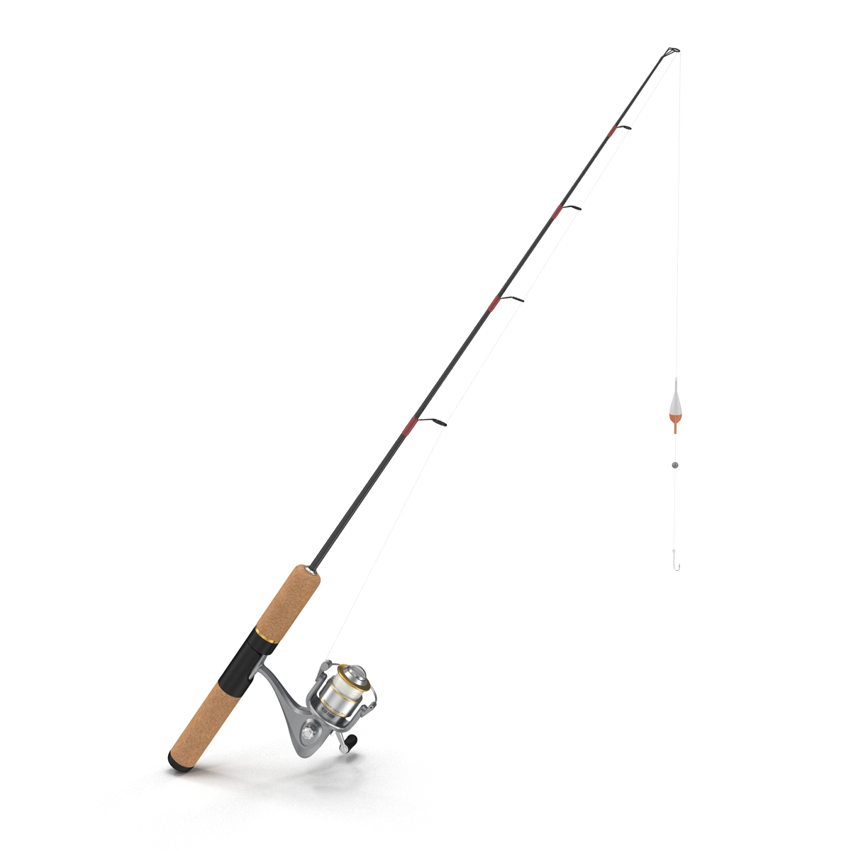 3D model Fishing Pole Generic