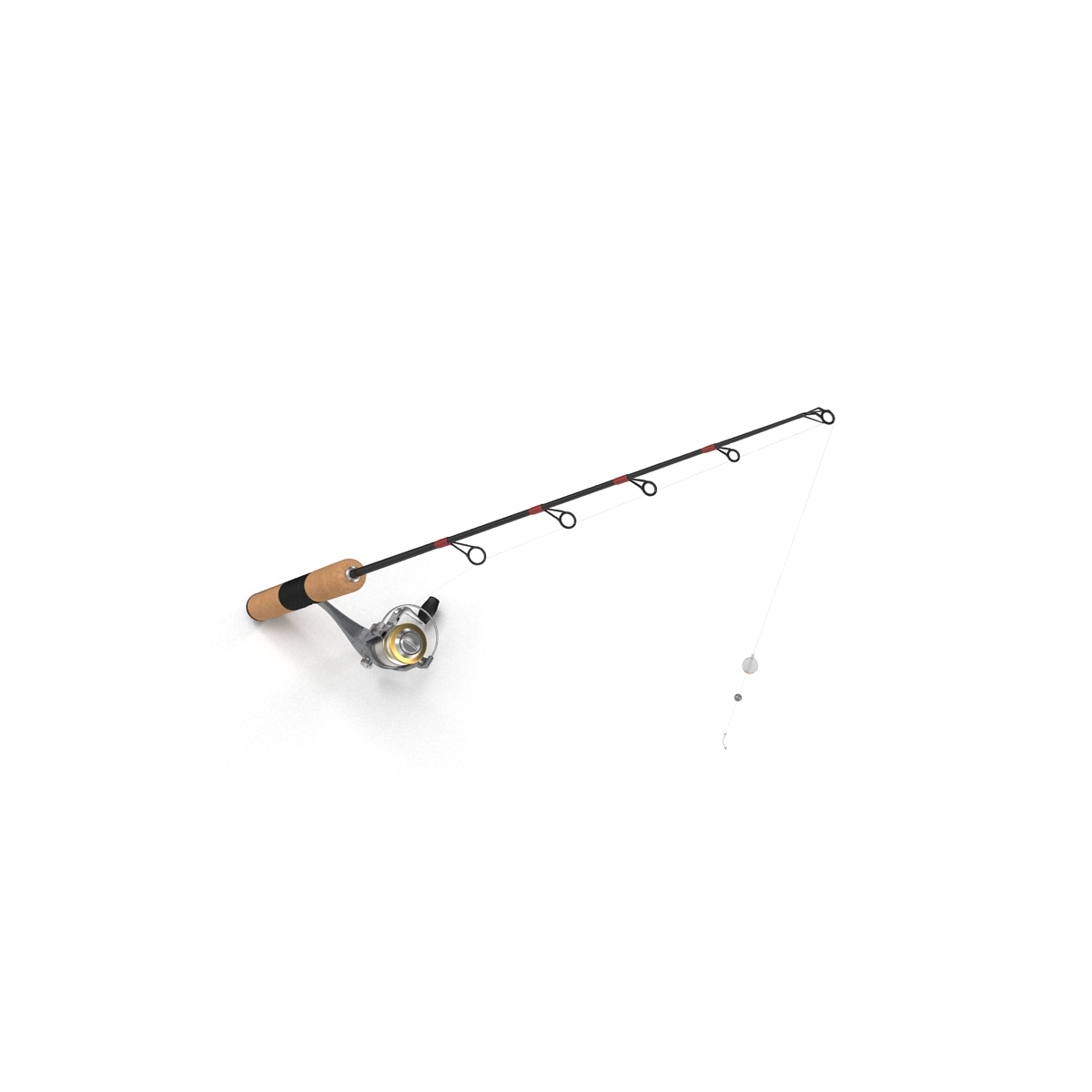 3D model Fishing Pole Generic