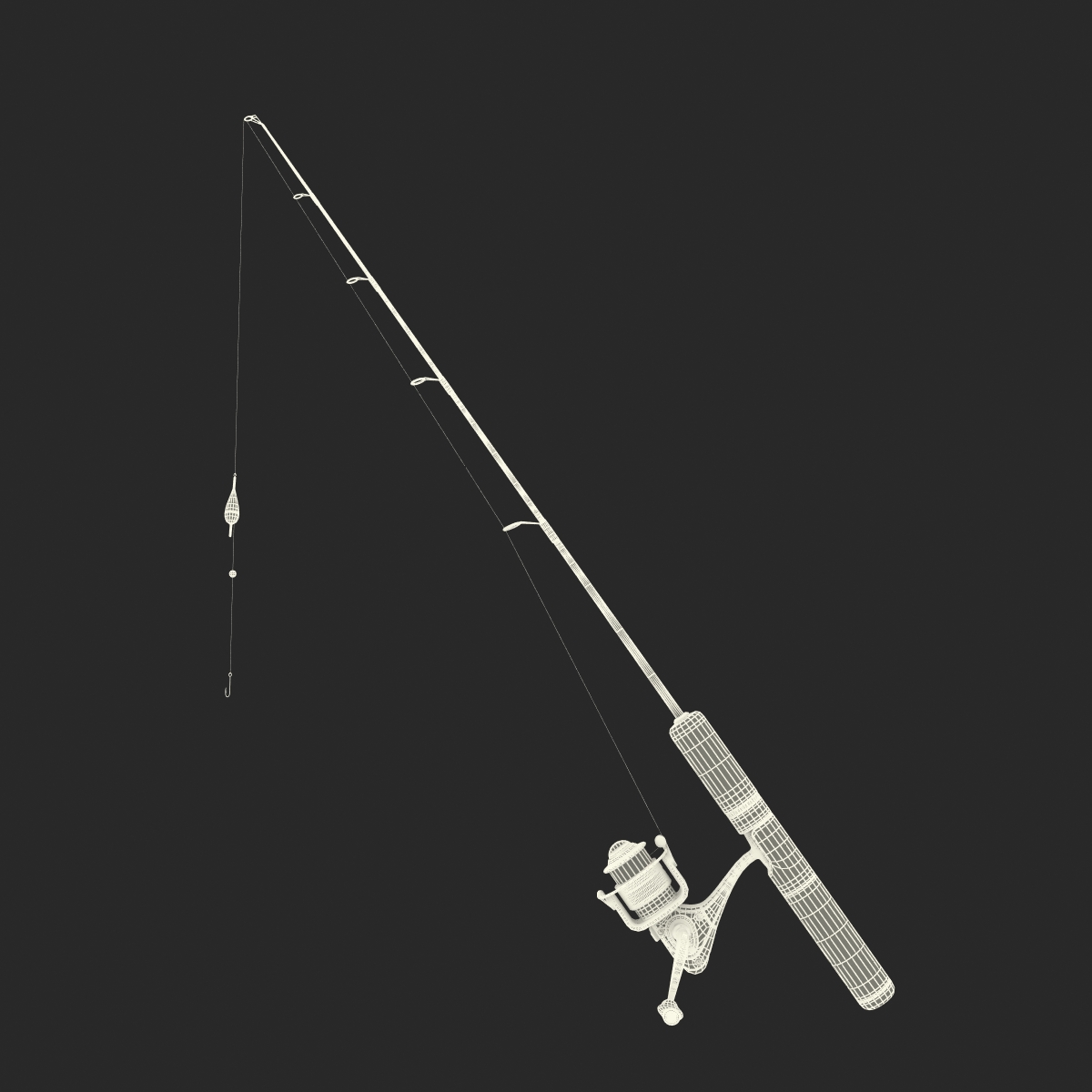 3D model Fishing Pole Generic