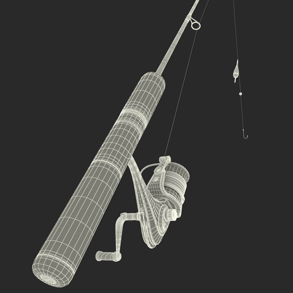 3D model Fishing Pole Generic