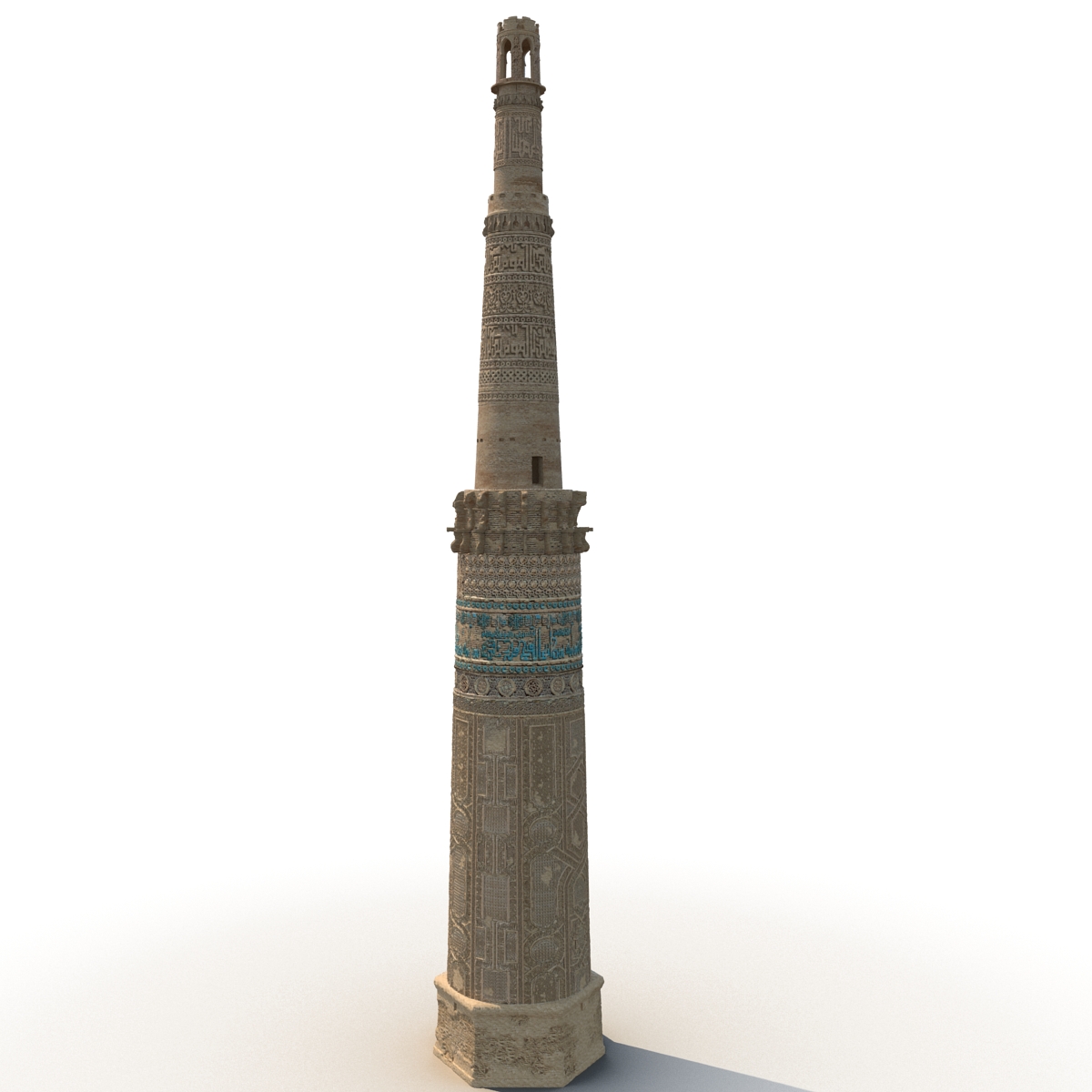 3D Minaret of Jam Afghanistan