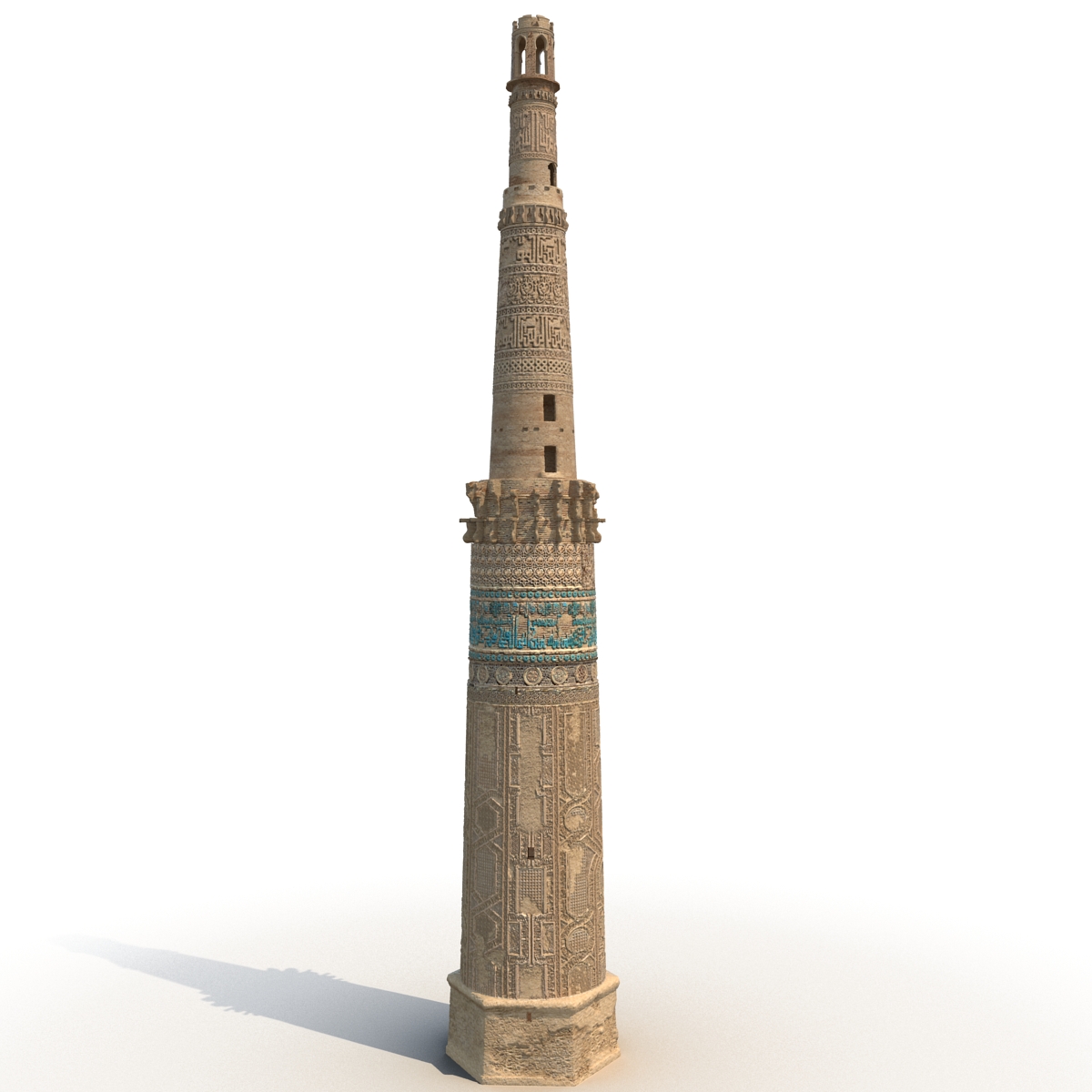 3D Minaret of Jam Afghanistan