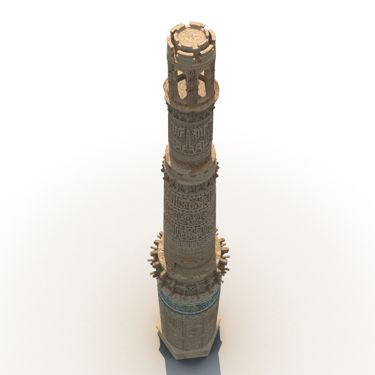 3D Minaret of Jam Afghanistan