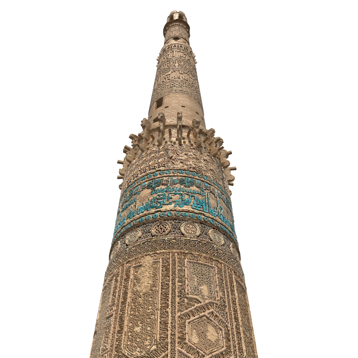 3D Minaret of Jam Afghanistan