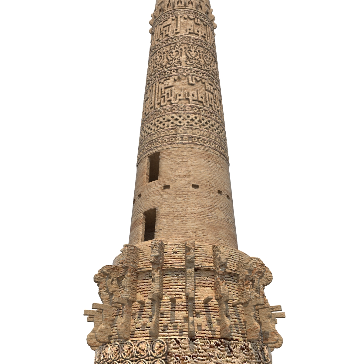 3D Minaret of Jam Afghanistan