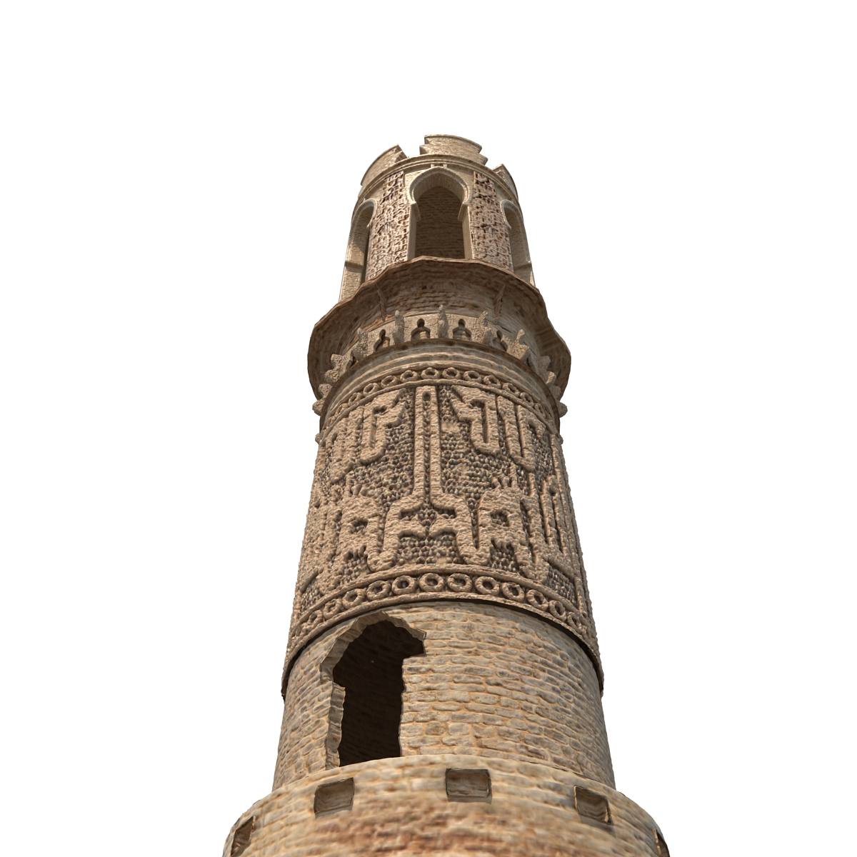 3D Minaret of Jam Afghanistan