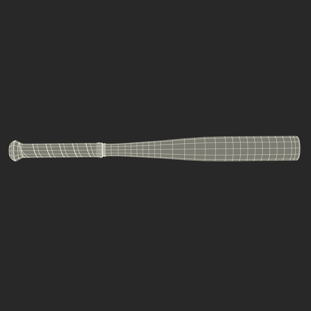 3D Metal Baseball Bat Generic