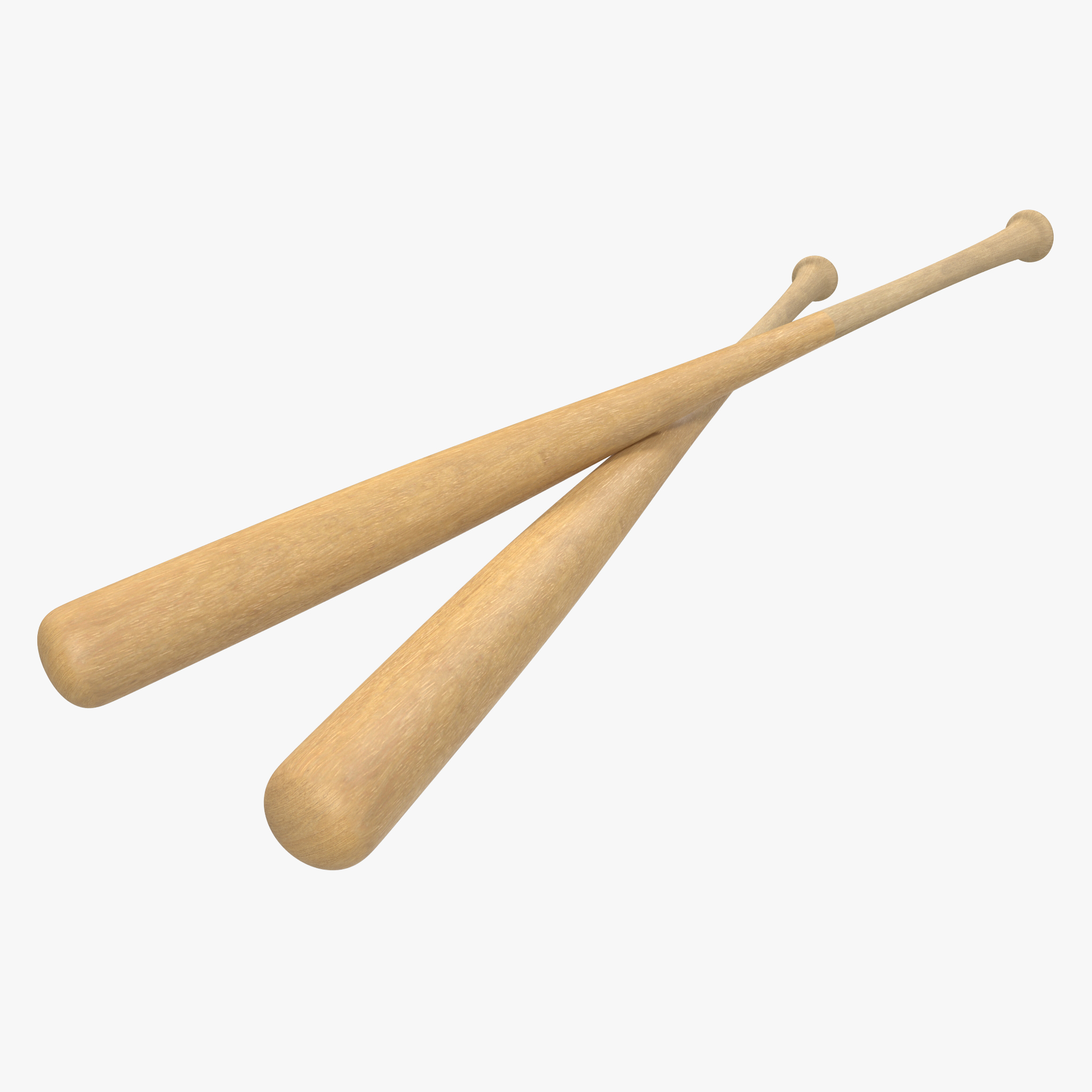 Wooden Baseball Bat Generic 3D