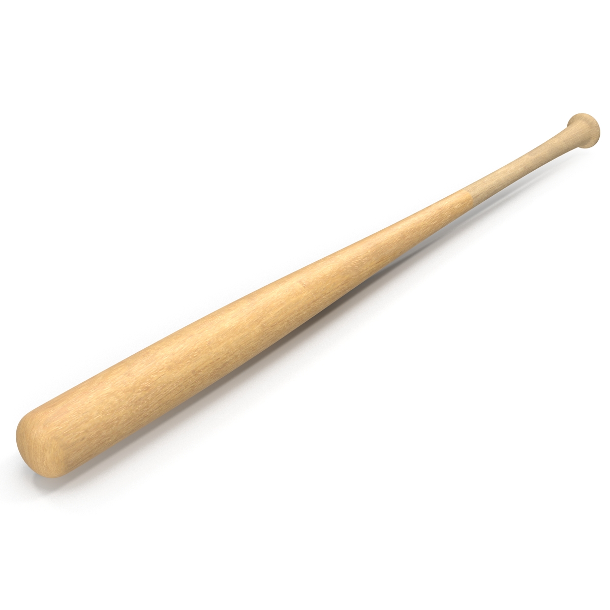 Wooden Baseball Bat Generic 3D