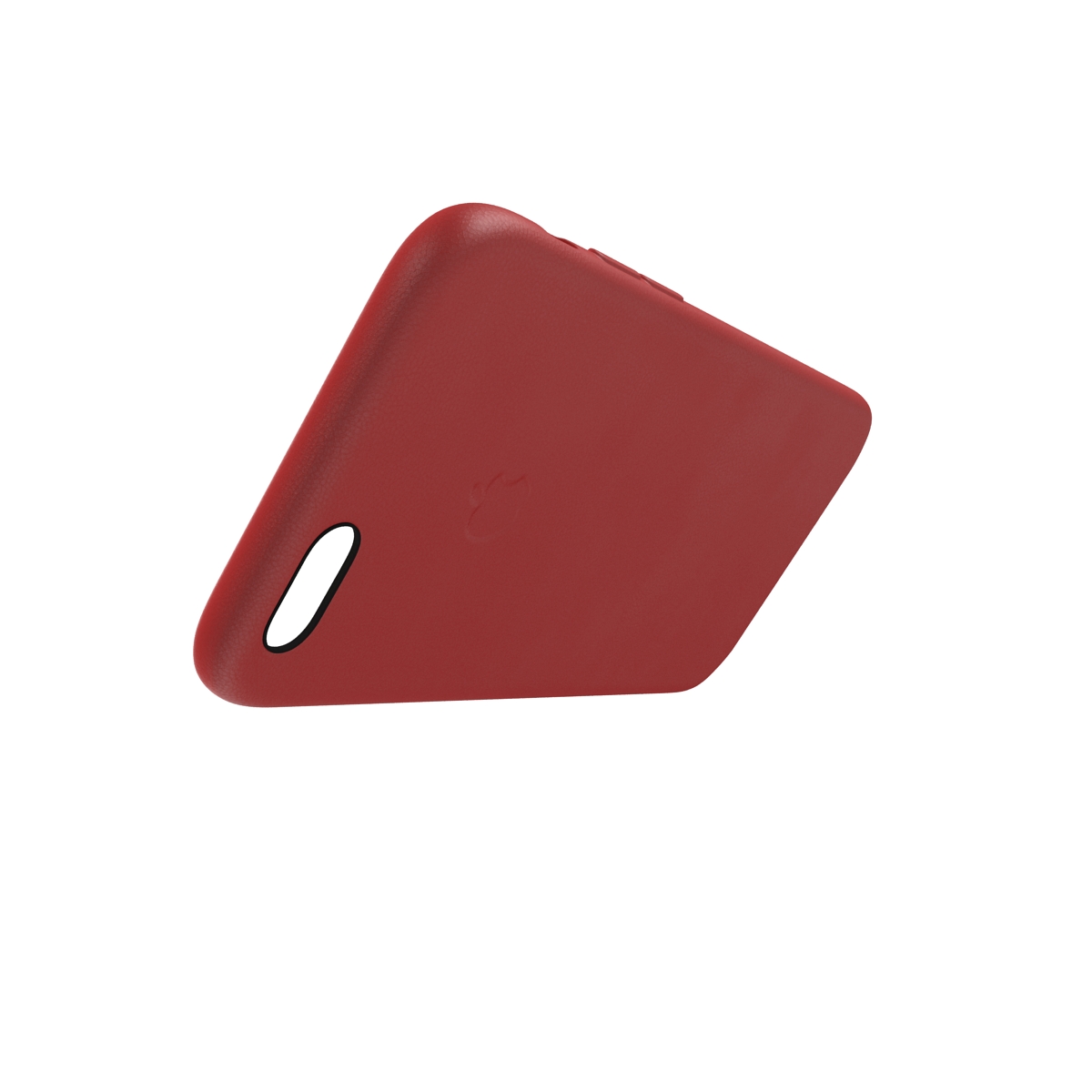 3D model iPhone 6 Plus Leather Case Red