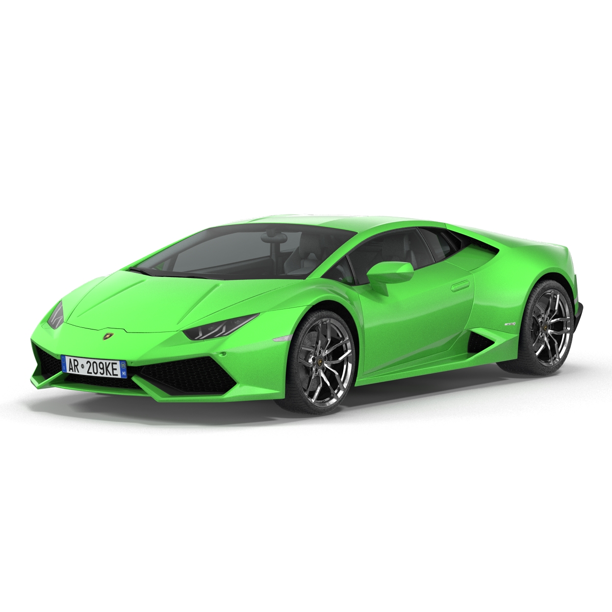 3D Lamborghini Huracan Rigged