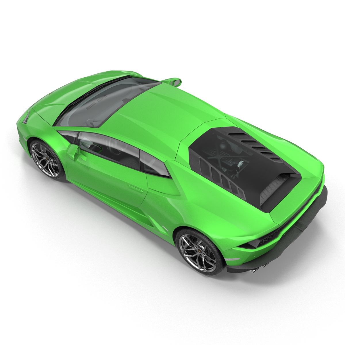 3D Lamborghini Huracan Rigged