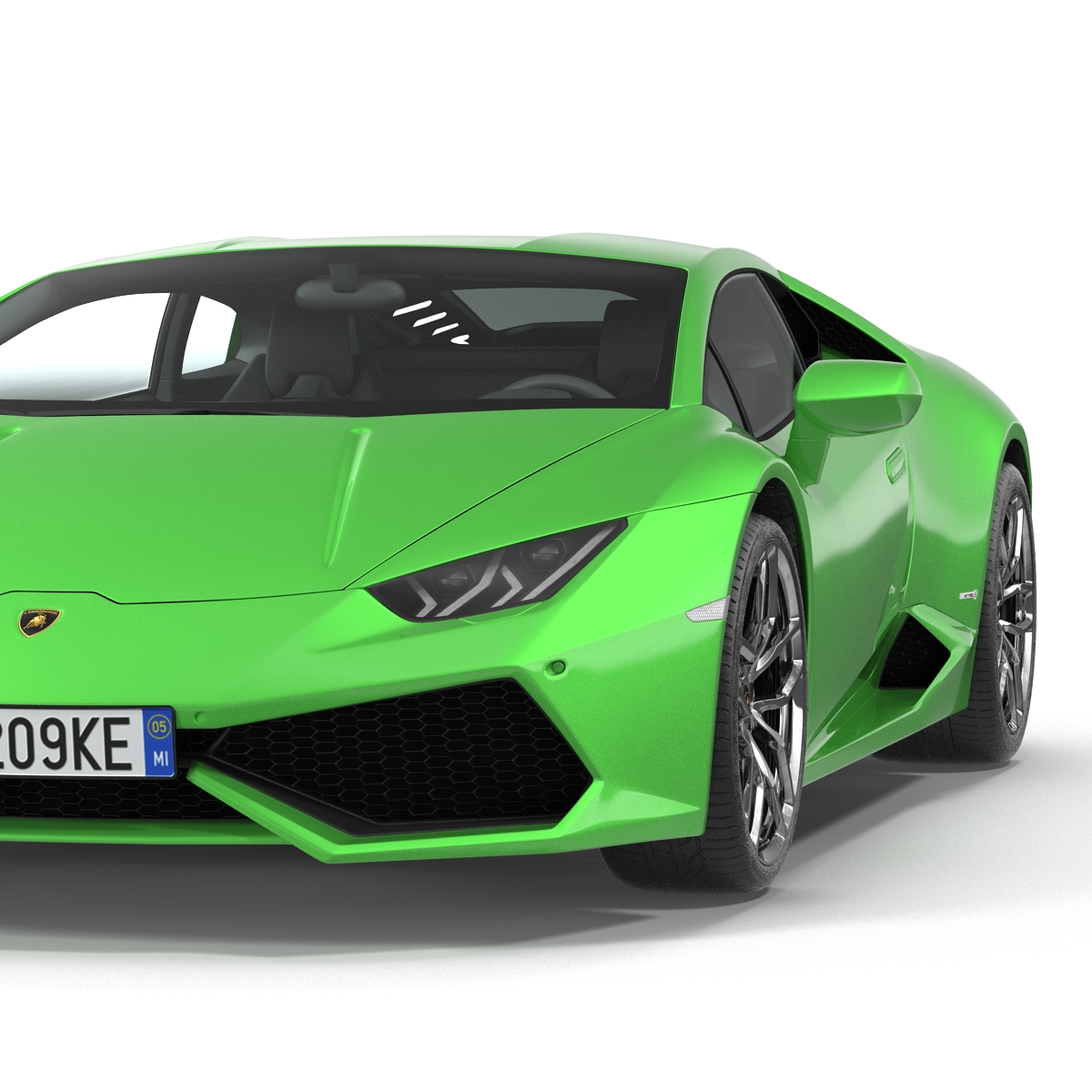 3D Lamborghini Huracan Rigged