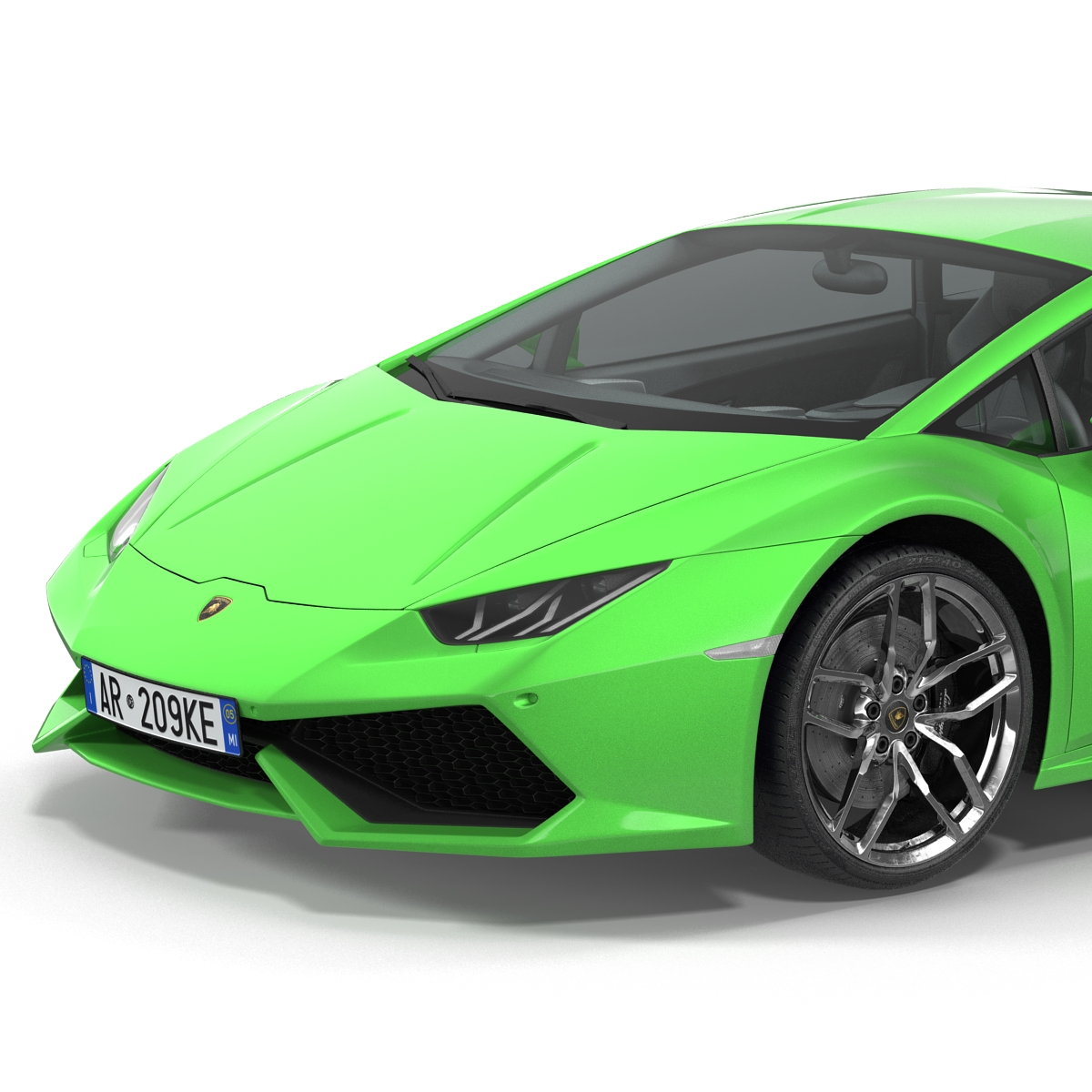 3D Lamborghini Huracan Rigged