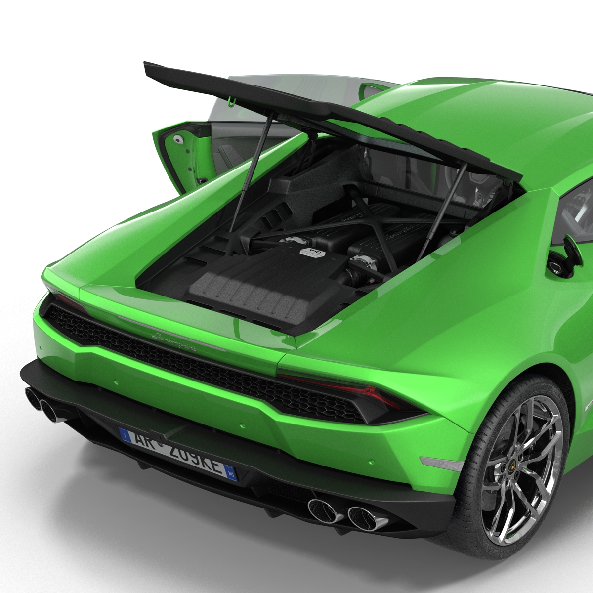 3D Lamborghini Huracan Rigged