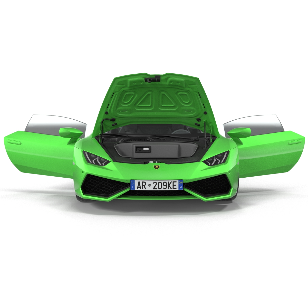 3D Lamborghini Huracan Rigged