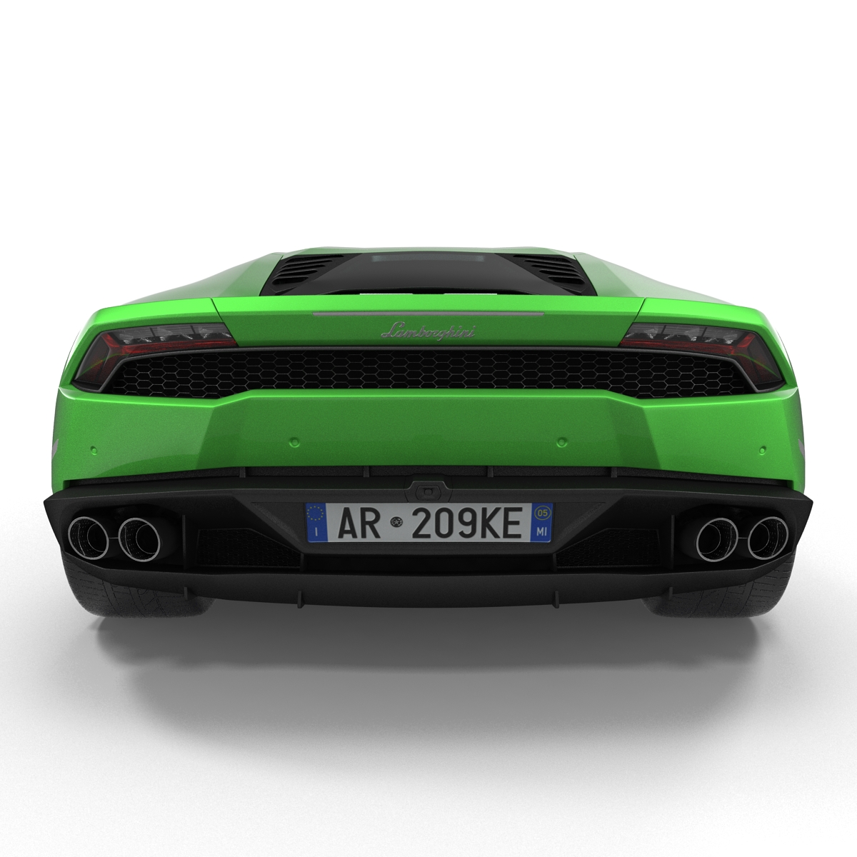 3D Lamborghini Huracan Rigged