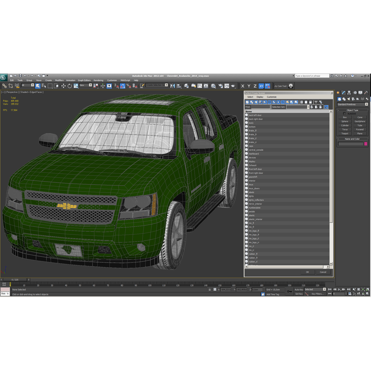 Chevrolet Avalanche 2014 3D model