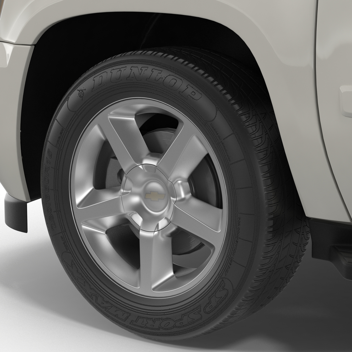 3D model Chevrolet Tahoe 2014