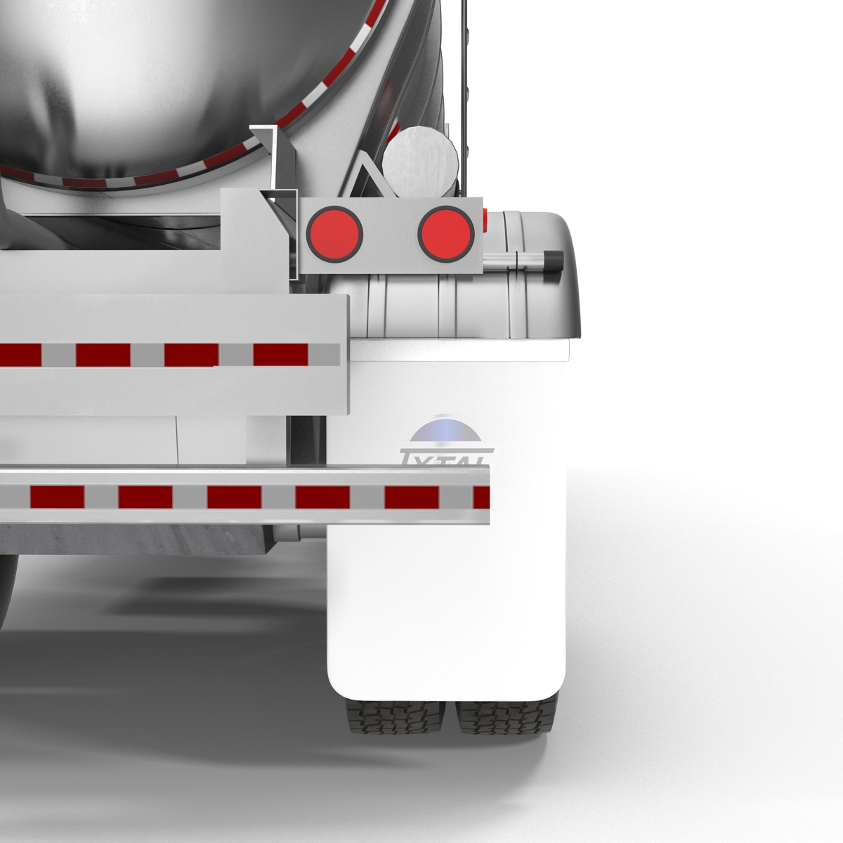 Tanker Trailer 3D model