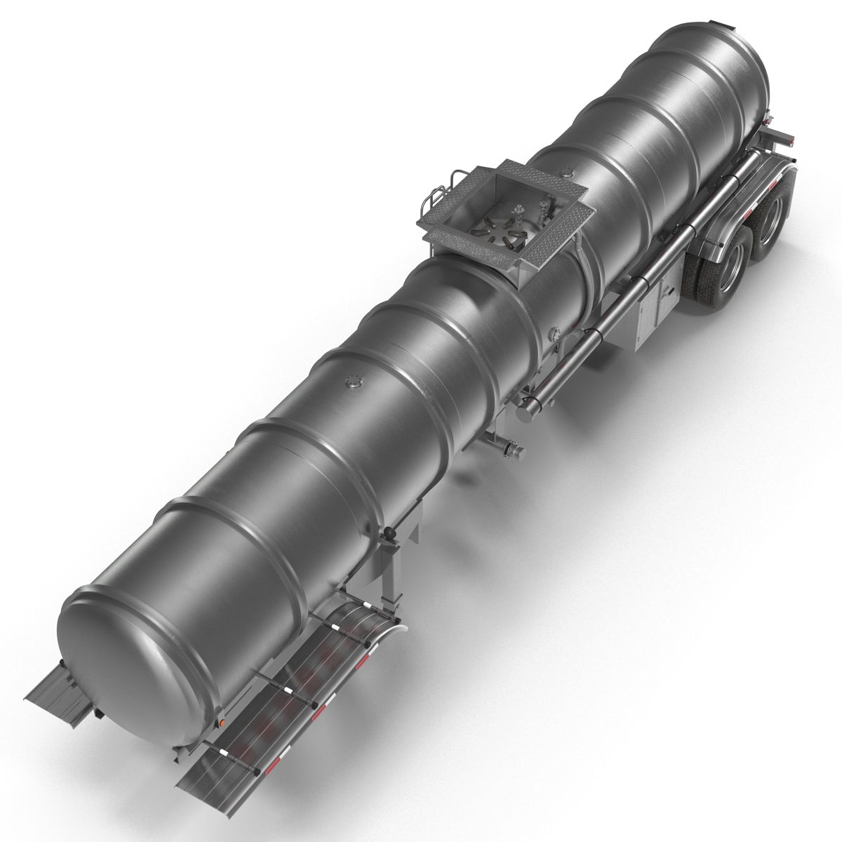 Tanker Trailer 3D model